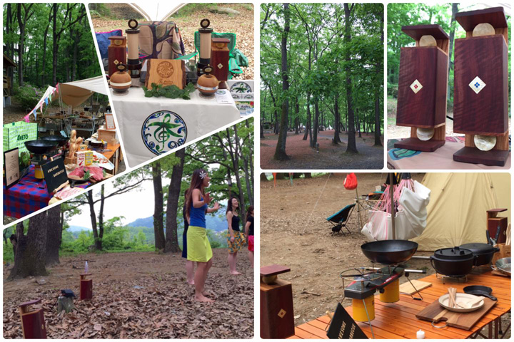 「Log Candle café グランピングBBQ」2016/May 2nd-3rd @Nagatoro Saitama, Japan
