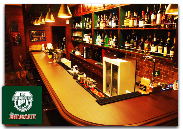 「Bar HiDEOUT」さん内観イメージ